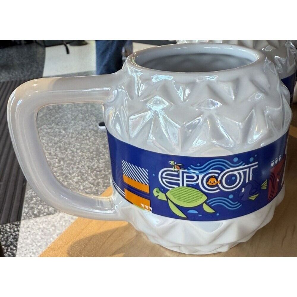 2025 Disney‎ Parks Epcot Mug Spaceship Earth Coffee Cup Mickey Figment Chip Dale